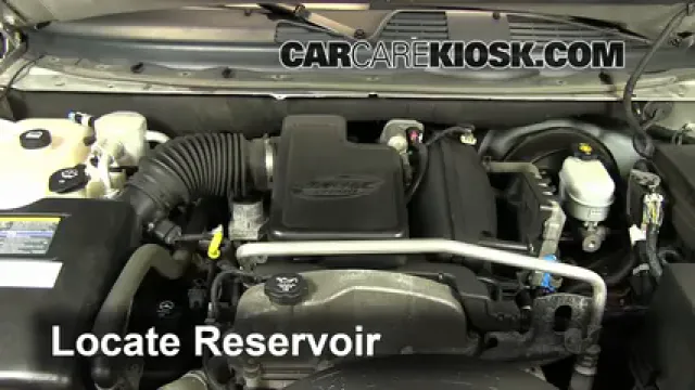 2006 Chevrolet Trailblazer LT 4.2L 6 Cyl. Liquide essuie-glace Ajouter du liquide